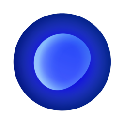 Blue logo