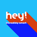 Hey! logo