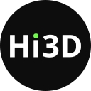 Hi3D logo
