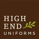 High End Uniforms logo