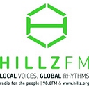 Hillz Fm 98.6 Community Radio Station. logo