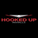 Hooked Up Installs logo