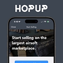 HopUp App logo