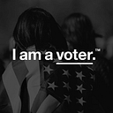 I Am A Voter. logo