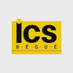 Logo ICS Bégué, l'école référence des métiers de l'audit, la gestion, la finance et l'expertise comptable