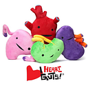 I Heart Guts Plush Organs