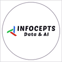 InfoCepts logo — Data Engineer DBT (Snowflake) job on DevsUnite
