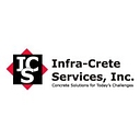 Infra Crete Services, Inc. Concrete Solutions For Today's Challenges 484 873 3037 logo