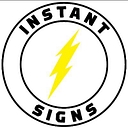 Instant Signs logo