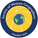 THE SOCIETY OF WOMAN GEOGRAPHERS logo