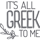 It's All Greek To Me logo