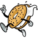 JEFF'S BAGEL RUN logo