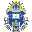 O.P. Jindal Global University  logo