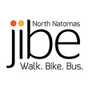 North Natomas Jibe Walk Bike Bus logo
