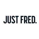 JUST FRED. logo