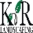 K&R Landscaping logo