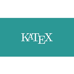 KaTeX logo