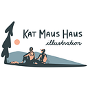 Kat Maus Haus Illustration