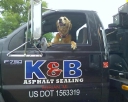 K & B Asphalt Sealcoating logo