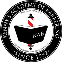 Kenny's Academy of Barbering logo