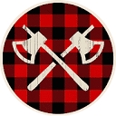 Kick Axe Throwing™️️ logo