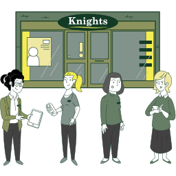Knights Pharmacy logo