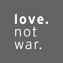 Love Not War logo