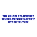 Lakemore village logo