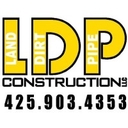 Land Dirt Pipe Construction logo