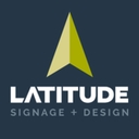 Latitude Signage + Design logo