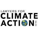 Lawyers for Climate Action NZ Incorporated logo
