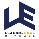Leading Edge Drywall logo