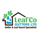 LeafCo Gutters logo