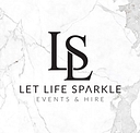 Let Life Sparkle Events & Hire logo