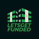 Letsgetfunded logo