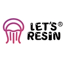 Let's Resin logo
