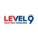 Level 9 Heating, Cooling, & Plumbing logo