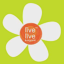 live live & organic logo