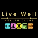 Live Well Health Clubs logo
