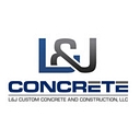 L&J Custom Concrete & Construction logo