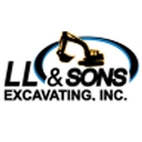 LL & Sons Excavating logo