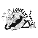 Lovely's Burgers logo