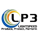 Lp3 (Lightspeed   Produce, Protect, Perform) logo
