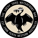 The Lucky Shag Waterfront Bar logo