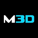 Magnetic 3d logo