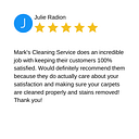 Mark's Cleaning Service logo