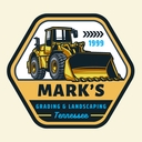 Mark's Grading & Landscaping logo