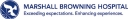 Marshall Browning Hospital logo
