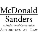 Mcdonald Sanders, P.C., Attorneys At Law logo