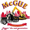 McGue Excavating logo